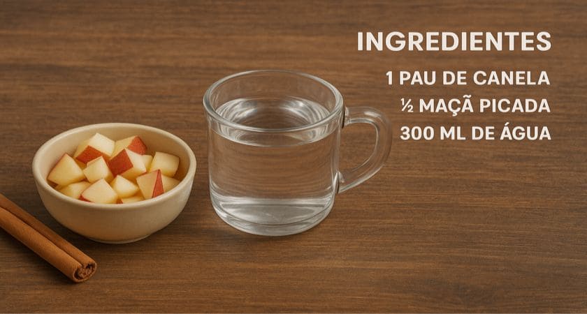 Aprenda como preparar o chá de canela com maçã doce e emagrecedor que acelera o metabolismo, seca barriga e ajuda na perda de peso natural.
